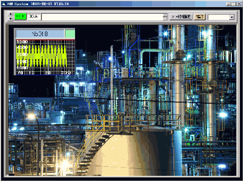 10年グラフ画面